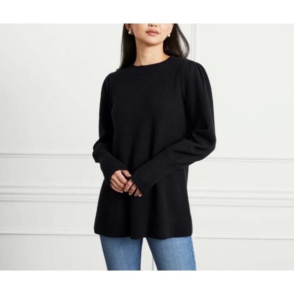 Hill House The Silvia Sylvia Sweater in Black - Picture 1 of 7